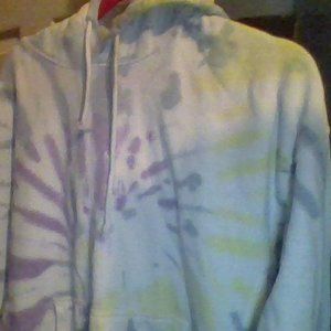 Tye dye oversize hoodie size small